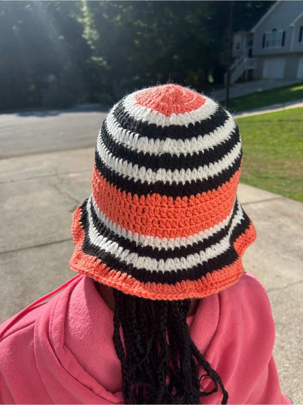 Handmade Crochet Ruffle Hat - Picture 11 of 15